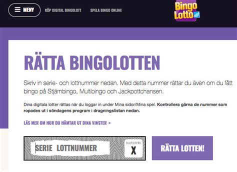 Rätta Lotto .